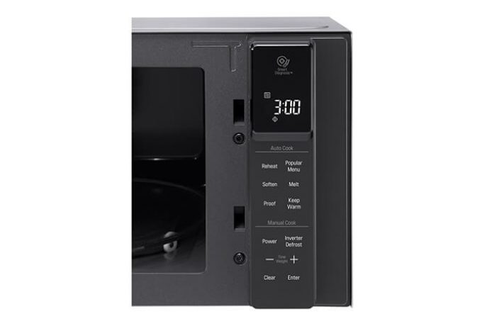 LG 42L Smart Inverter NeoChef 1200W Microwave Controls